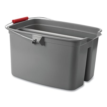 Rubbermaid Commercial 19 qt Gray, Plastic FG262888GRAY